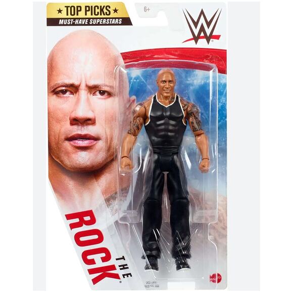 WWE Wrestling Top Picks 2022 The Rock Action Figure (Must-Have Superstars) - Picture 1 of 7